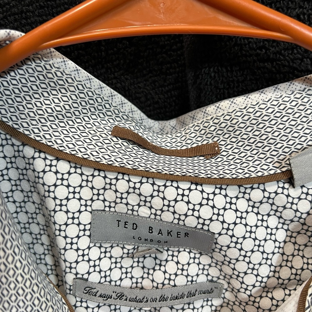 Ted Baker Monochrome Geometric Shirt